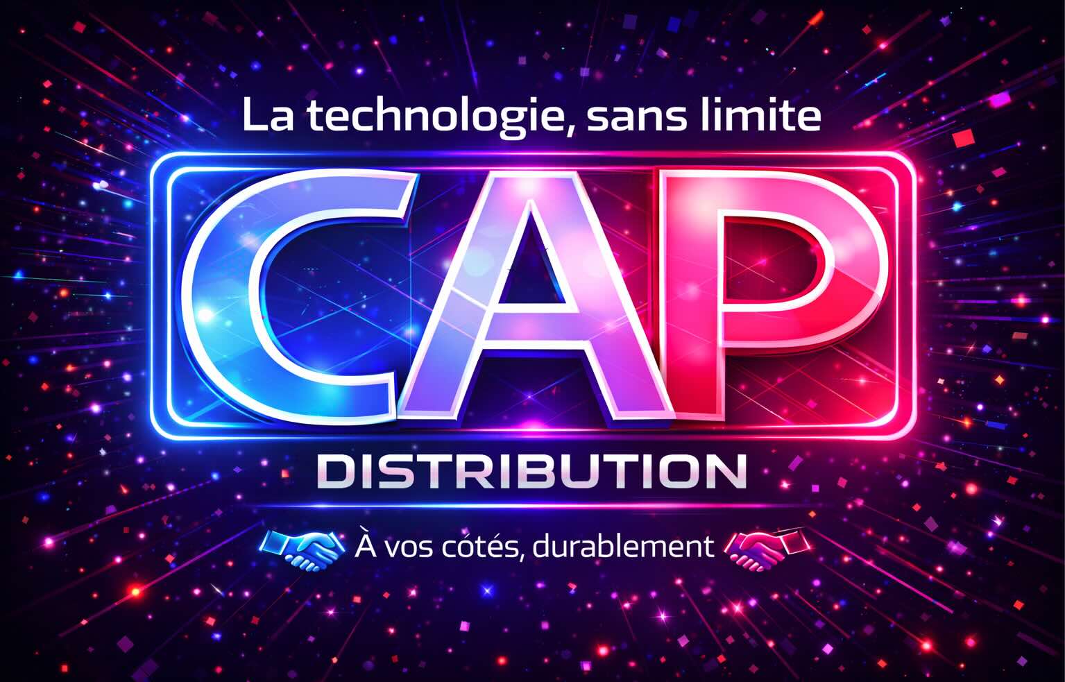 CAP DISTRIBUTION — La technologie sans limite, à vos côtés durablement